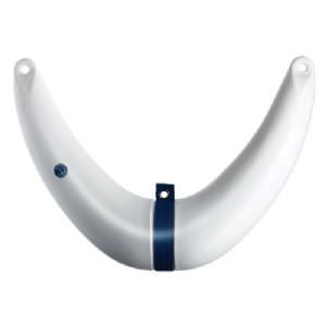 ANCHOR BOW FENDER SLIMLINE 38 X 13 X 56CM-WHITE (click for enlarged image)